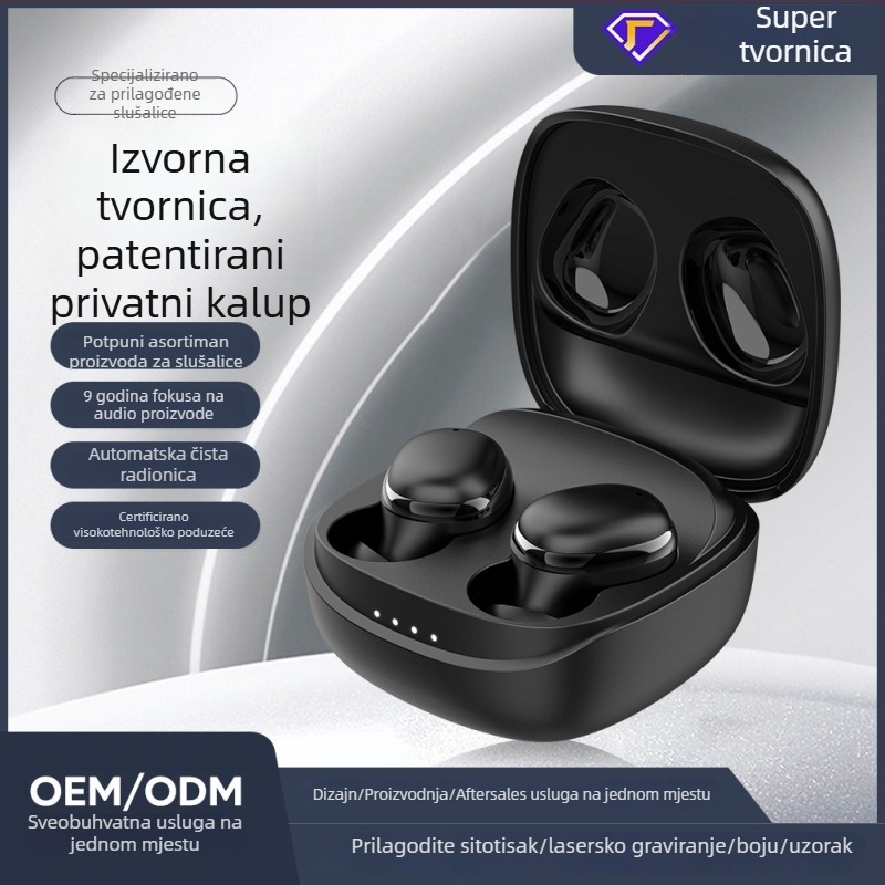 Xy-14 Plave in-ear slušalice bean-stil, Bluetooth, sportske, kompaktne, stereo, dug vijek baterije