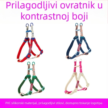 Set harnasa za pse u stilu jakne, za srednje velike pse, otporan na miris i prljavštinu, uz povodac