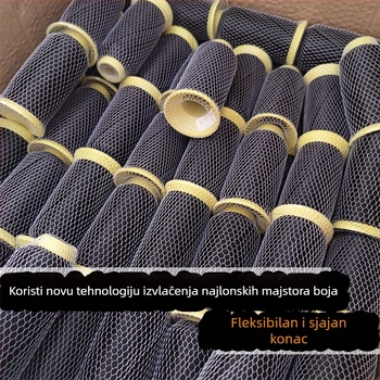 Prozirna najlon šiva nit s kristalnim perlama