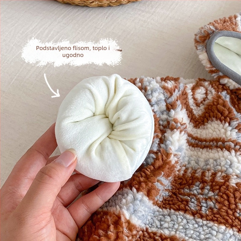 Dječja retro jakna s kapuljom i fleece podstavom, zima, unisex