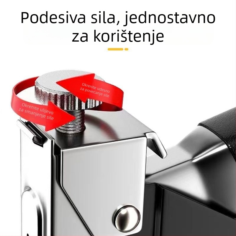 Ručni pištolj za čavle, 3-u-1 alat za kućnu stolariju, okvirivanje fotografija i reklamne tkanine.