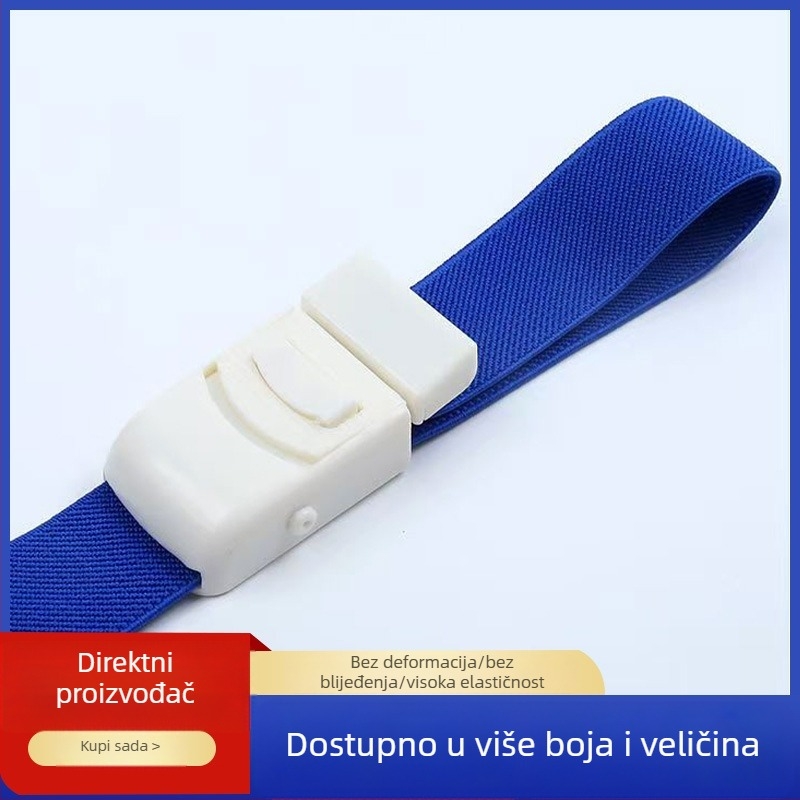 Prijenosna Velcro traka sa Snap-On kopčom, elastična, za vanjsku upotrebu; Velcro turniket i hemostatski zavoj.