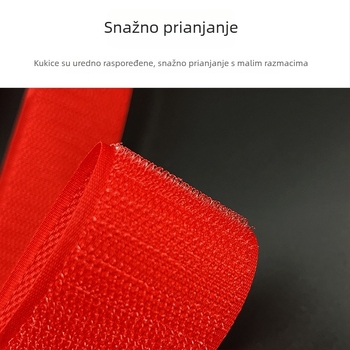 Nylon Velcro traka s kukom i petljom za torbe, odjeću i kućne tekstilije