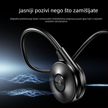 M-1S Bluetooth slušalice s kostnom provodljivošću, bežične, privatni model, HD stereo za sport, udobne