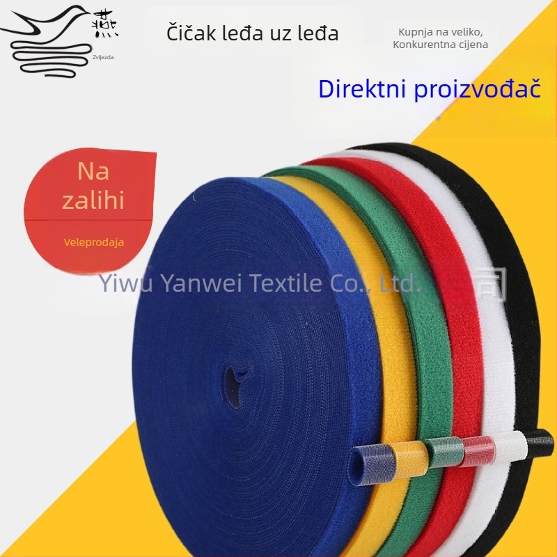 Vezice Velcro za podatkovne kablove, samoljepljive