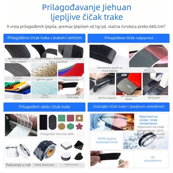 Fabricki prilagođena korekcija sjedenja i potpora za struk uz ljepilo Velcro traku i samoljepljivu jastučić