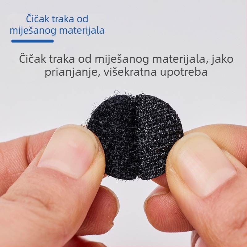 Kružni samoljepljivi Velcro krugovi za tihe knjige i zajedničke dječje radionice