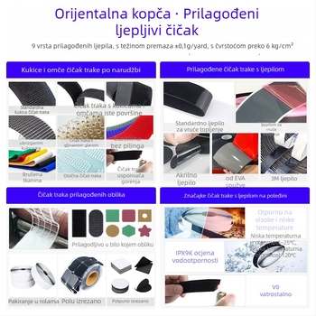 Velcro polirna podloga za toplinski otporan i otporan na habanje hardver poliranje