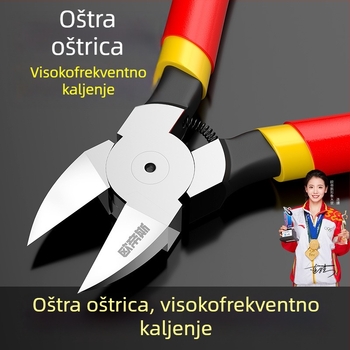 Oudisi dijagonalne kliješta za rezanje – tanki vrhovi, krom-vanadij čelik, industrijska kvaliteta