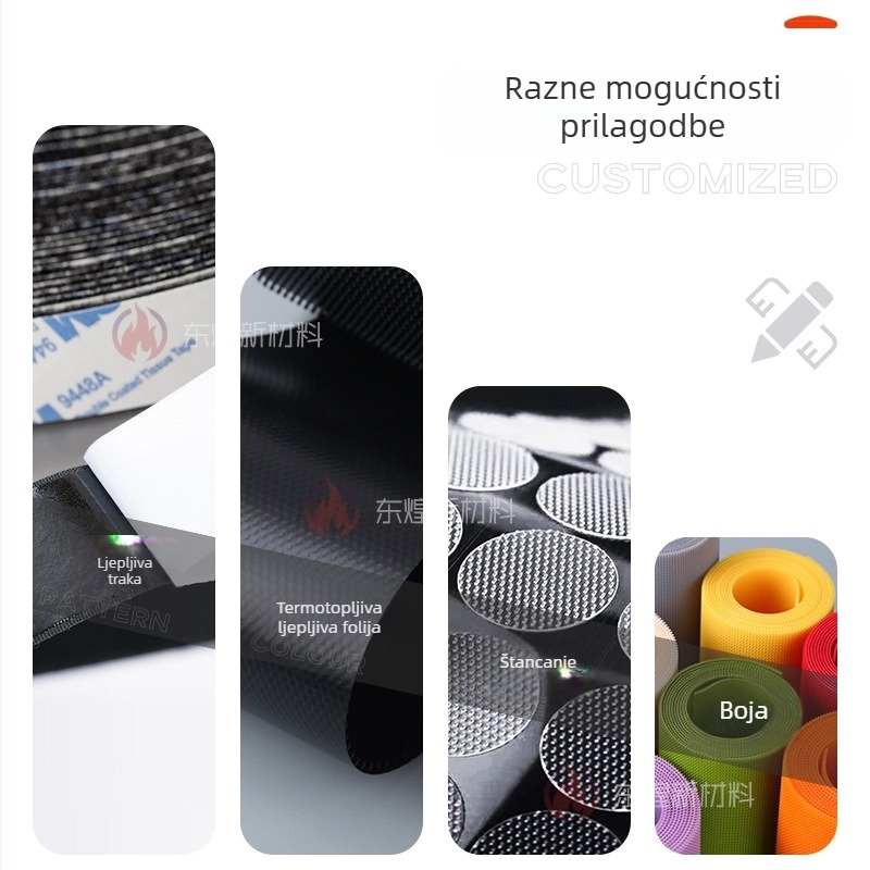Visokotemperaturna Velcro traka za protupožarnu odjeću, aramidno-nylon