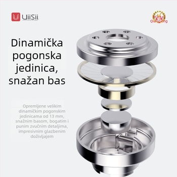 GM serija true wireless Bluetooth slušalice sa stereo zvukom, basom, izolacijom šuma, digitalnim zaslonom i brzim punjenjem