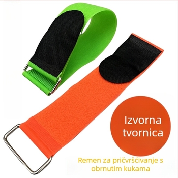 Šarena Velcro traka za upravljanje kabelima, samoljepljiva, s obrnuto kopčom, za podatkovne i slušalice kablove
