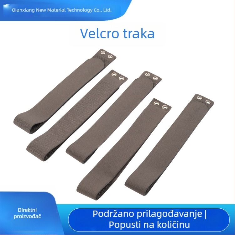 Prilagođeni medicinski rehabilitacijski zaštitni pribor sa fizioterapijskim trakama i Velcro kopčama