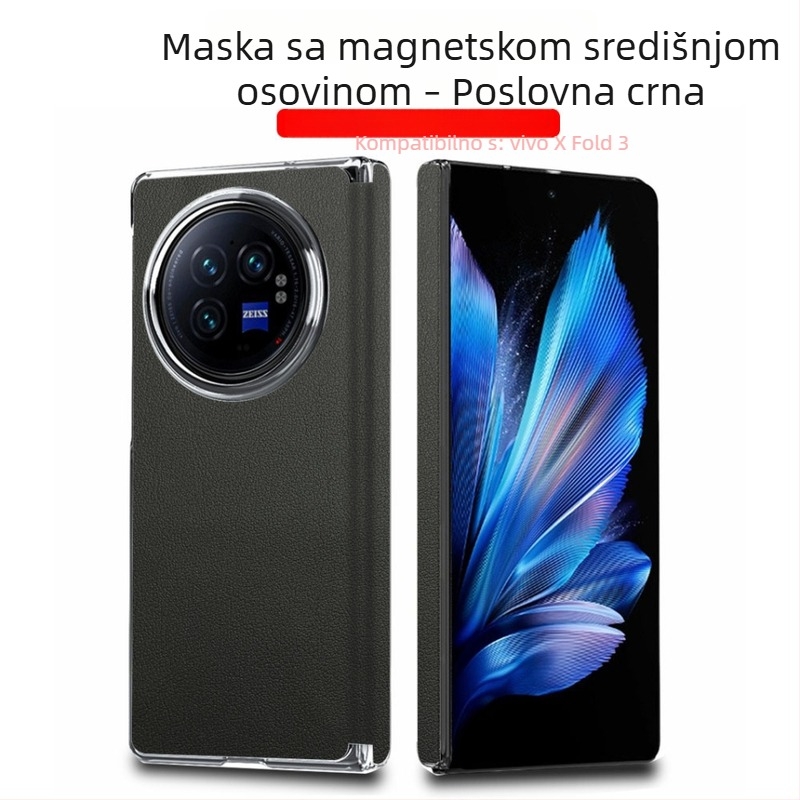 Futrola za Vivo X Fold3 s magnetskim zglobom, potpuno zaštita, otpornost na pad, poslovni premium dizajn