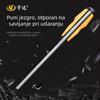 Yuda magnetsko vrh odvijača s ultratvrdom ravnom glavom i Phillips glavom, produžni nastavci od 6 i 8 inča