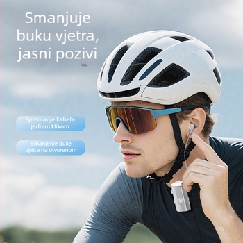 K92 lavalier Bluetooth slušalice, izuzetno dug vijek baterije, IPX5 vodootpornost, redukcija buke, glasovno upravljanje, digitalni zaslon, mono zvuk