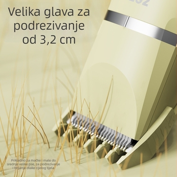 Zeze električni kliper za kućne ljubimce – skraćivanje dlake na šapama pasa i mačaka