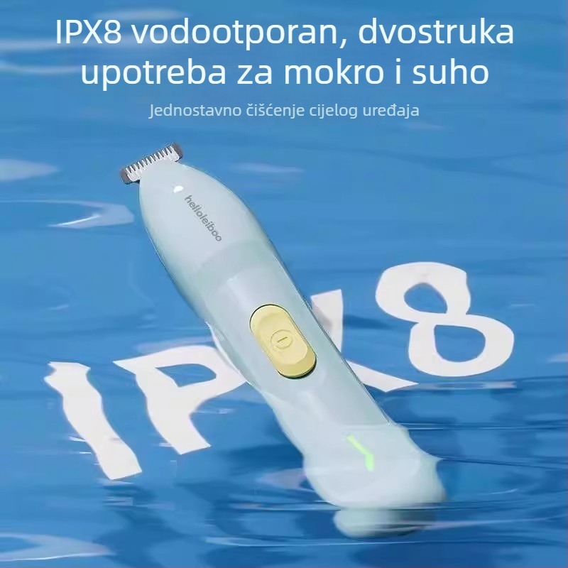 Električni trimer dlaka na šapama mačaka i pasa