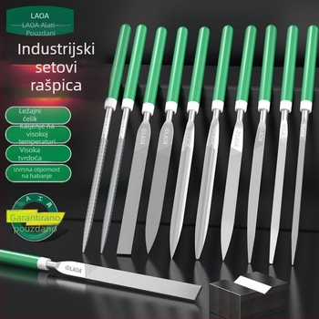 Set od 10 preciznih fajlova za drvo i metal