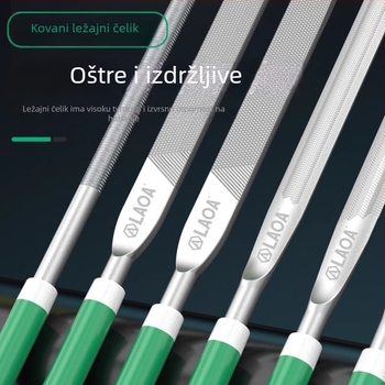 Set od 10 preciznih fajlova za drvo i metal