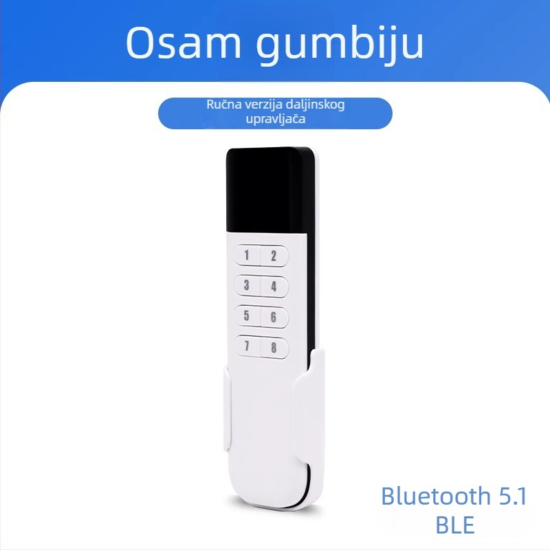8-tipkovni bežični prekidač s 4 tipke Bluetooth Mesh za pametne scene
