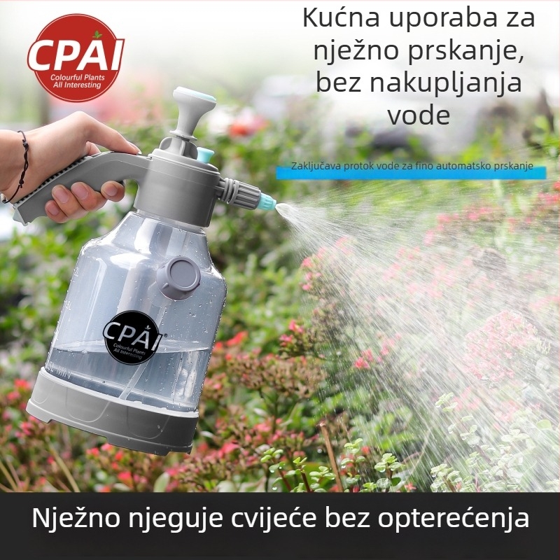 Ručna posuda za zalijevanje s tlakom za kućnu upotrebu, raspršivač za dezinficiranje i tretiranje biljaka; deblja konstrukcija, otporna na eksplozije