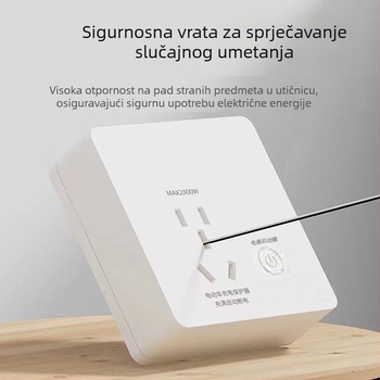 Zidna utičnica za zaštitu punjenja električnih vozila, s inteligentnom zaštitom od preopterećenja i automatskim isključivanjem pri punom punjenju