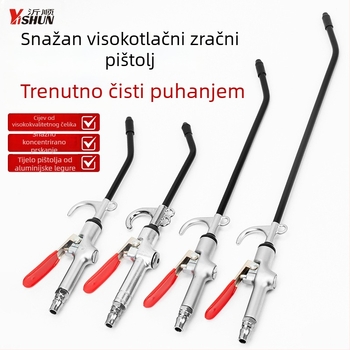 Moćni pneumatski pištolj za čišćenje s produženom mlaznicom za prašinu
