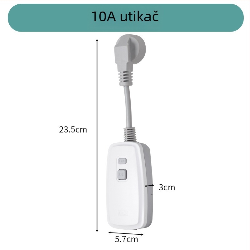 Prekidač utičnica s zaštitom od curenja za bojler, klima uređaj i električnu slavinu