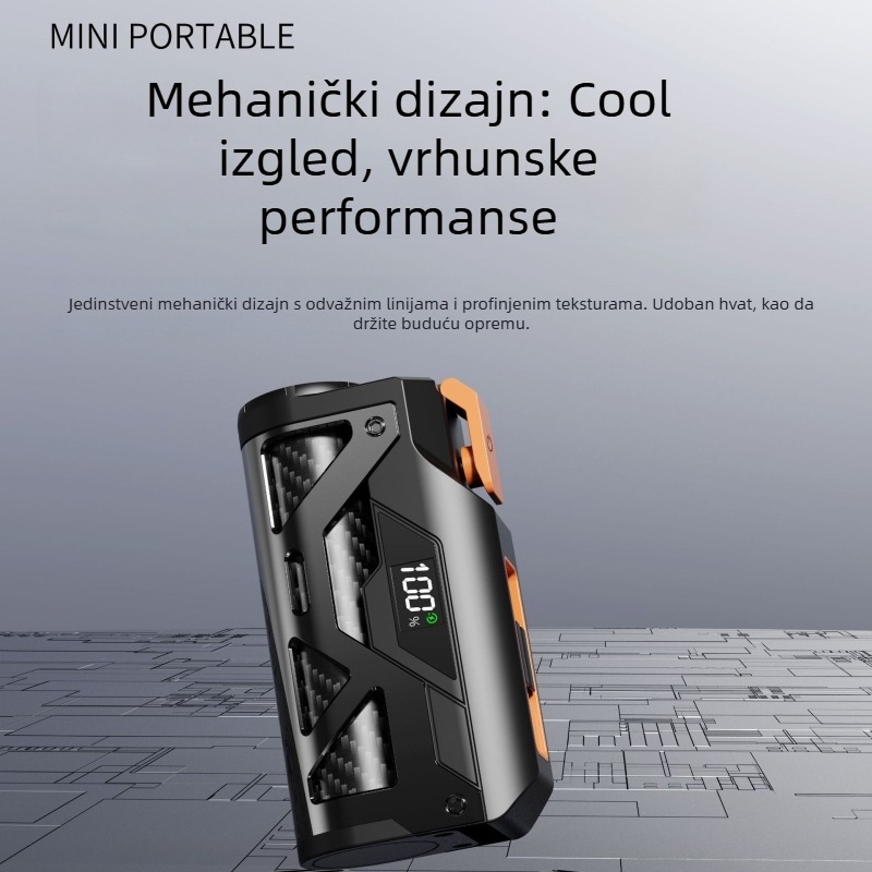Mecha Capsule Power Bank 10000mAh, kompaktni prijenosni punjač