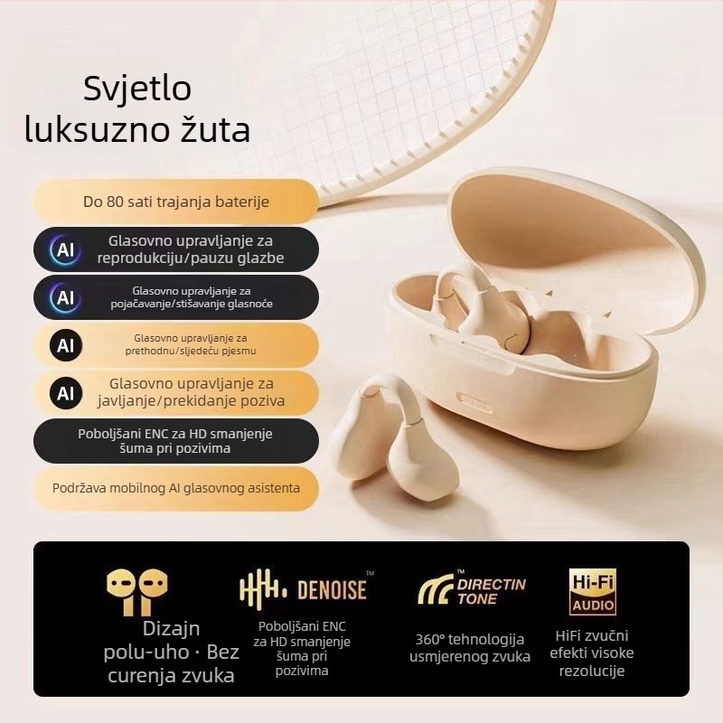 Bluetooth slušalice s kostnom provodljivošću