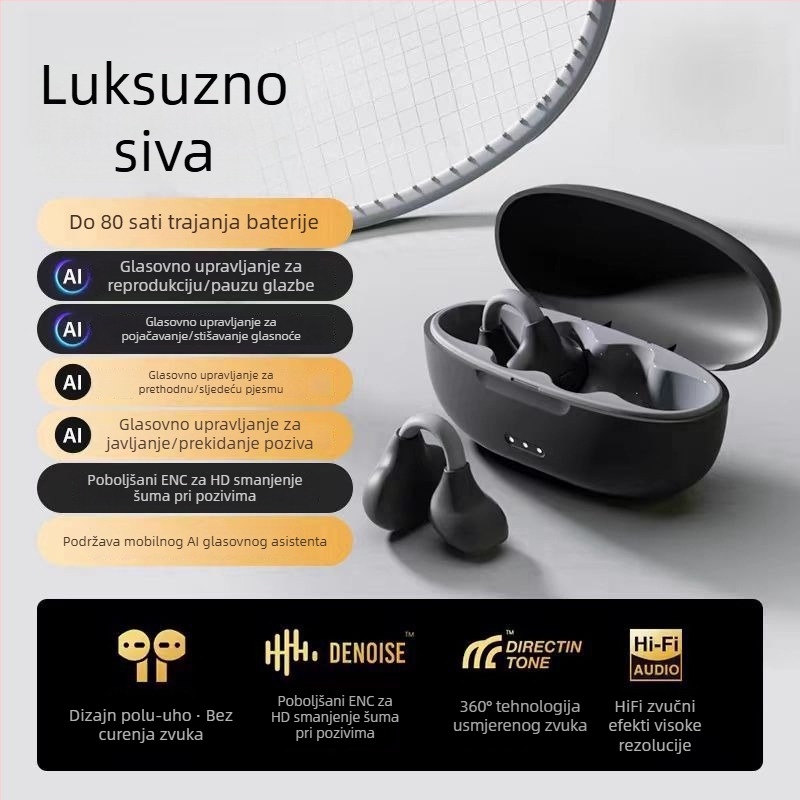 Bluetooth slušalice s kostnom provodljivošću