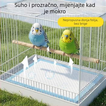 Jednokratne podloge za papagaja za urin, apsorpcijski jastučići za pladanj, lako čišćenje