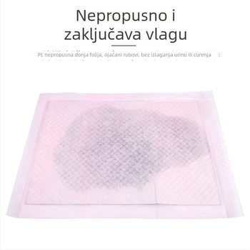 Jednokratne podloge za obuku psa, 100 komada, deblje, s vlaknima bambusovog aktivnog ugljena za neutralizaciju mirisa