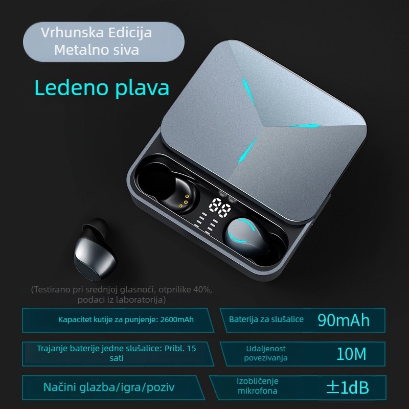 Fange TG01 bežične Bluetooth slušalice za igranje, eliminacija šuma, sport i trčanje, trajanje baterije do 4 sata