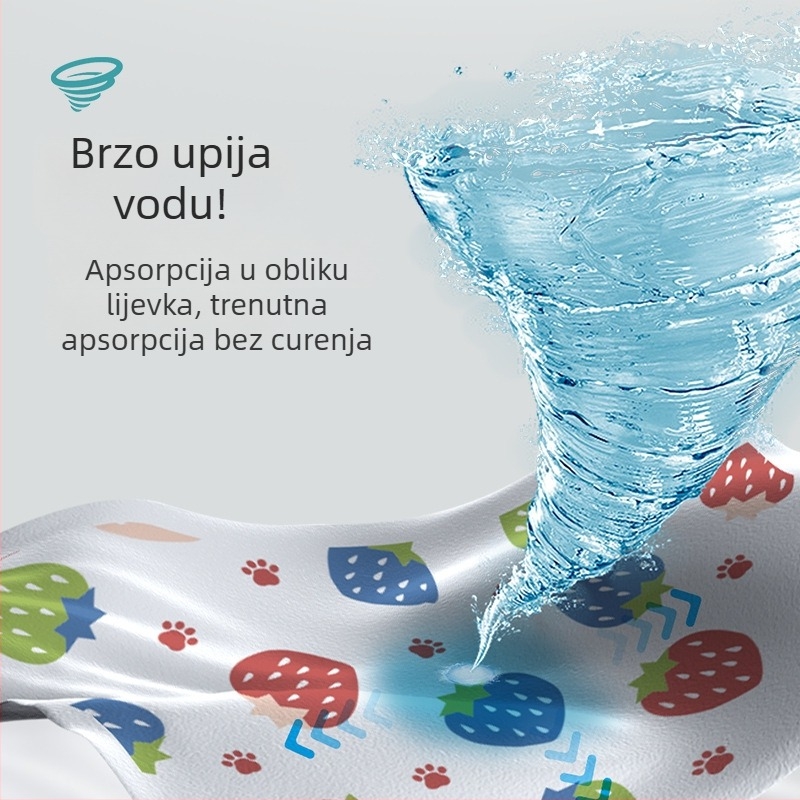 Good Life Born Ciklon Funnel za Podloge za Urin za Kućne Ljubimce – Debela Pelena za Pse i Mačke, Apsorpcijski Čarobni Funnel