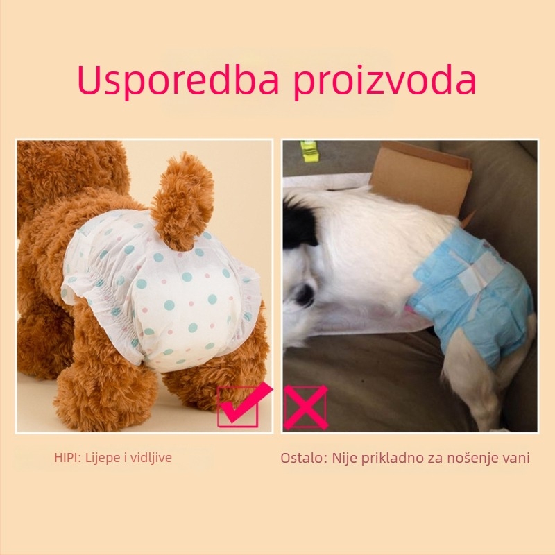 Sour Bear jednokratne higijenske pelene za ženke pasa i mačaka