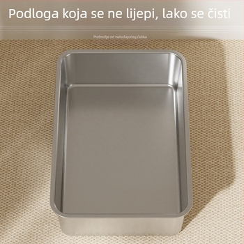 Potpuno zatvorena kutija za mačji pijesak, ekstra velika, protiv rasipanja, pogodna za mačiće i velike mačke, kontrola mirisa