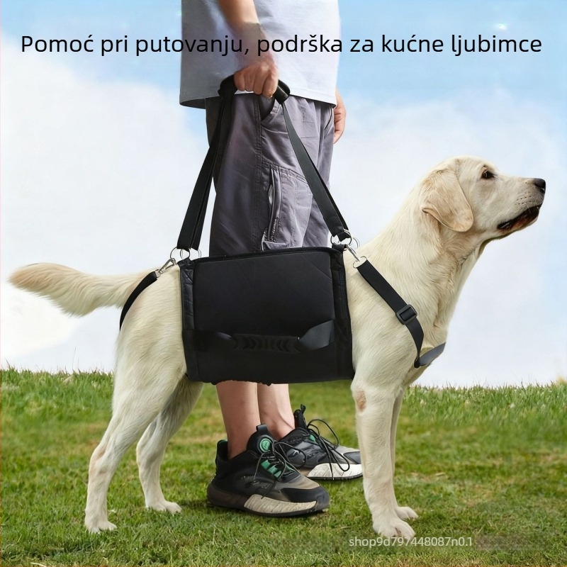 Prilagodljiv pseći prsni pojas za šetnje na otvorenom i rehabilitaciju