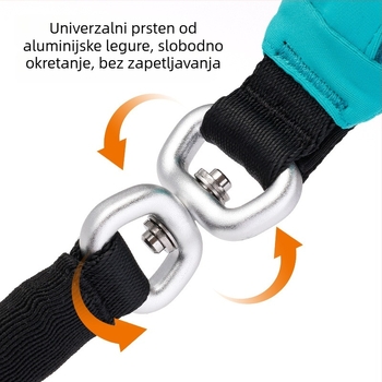 Najlonski povodac za pse srednje i velike pasmine — trening i šetnja, bez zapetljavanja