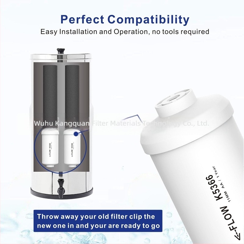 Kućni filtr za vodu s kokosovim aktivnim ugljenom, PF-2 filtrni element 5366, veliki filter cartridge
