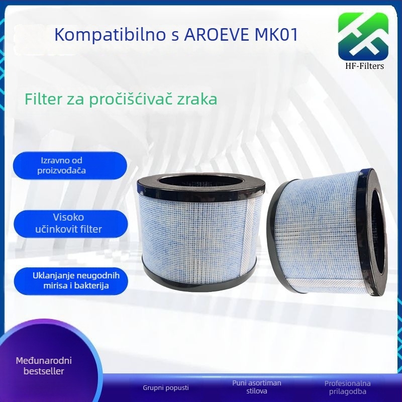 HEPA filter H13 za pročišćivač zraka Aroeve MK01/MK06, EP1080