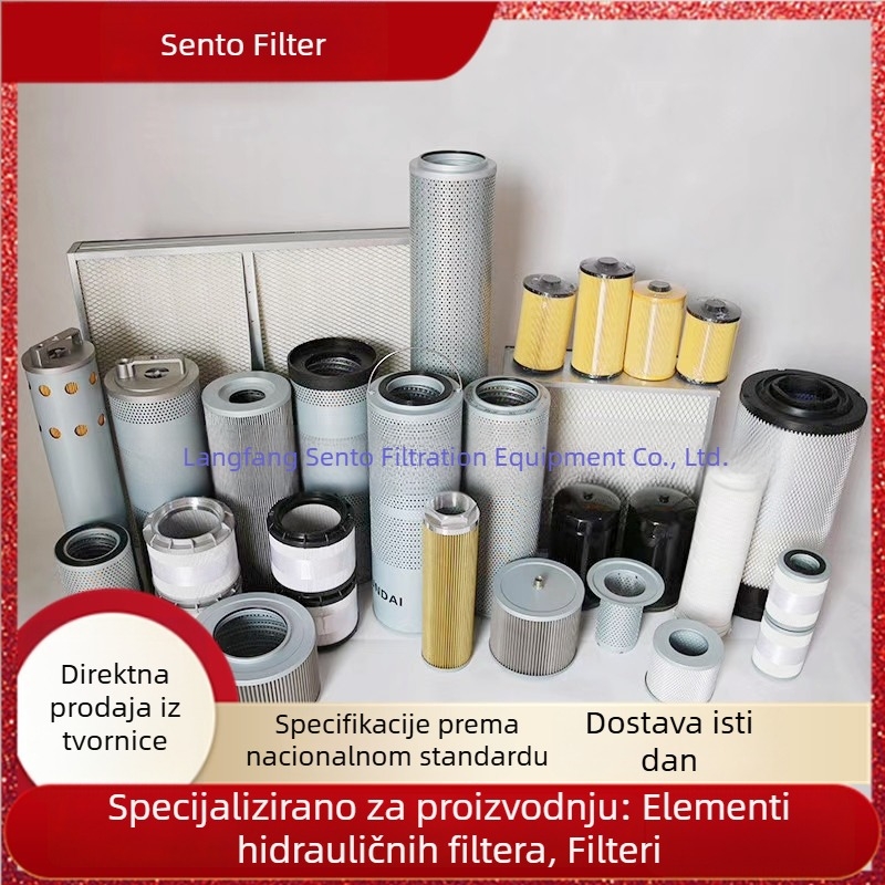 Morita hidraulički filtrački element, nehrđajući čelik, filter hidraulijskog ulja, za fotonaponske sustave