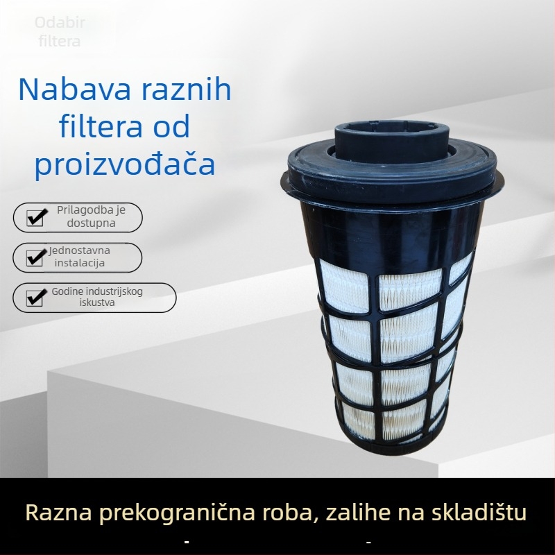 QX104555 filter zraka za industrijsku opremu, nehrđajući čelik