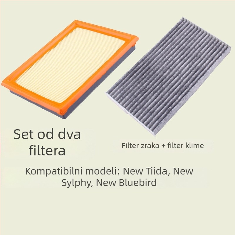 Filter za kabinu Nissan modele: Sylphy Classic, Tiida, Livina, Qashqai, Sunny, X-Trail, New Tiida