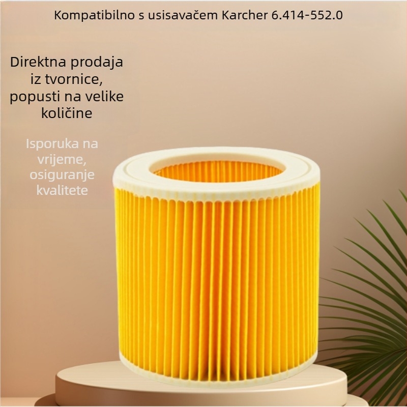 Filter element za usisavač Kärcher WD3 6.414-552, Haipa filter, bijelo pakiranje