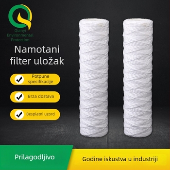 Filtracijski element s navijenom žicom za industrijsko pročišćavanje vode i filtraciju ulja, različite veličine