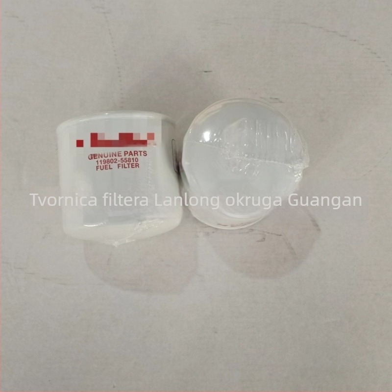 Lanlong filtračni element za dizelski filter bagera, model 119802-55810