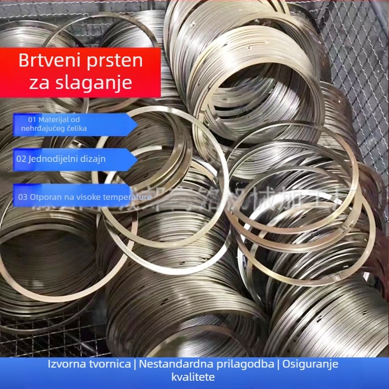 Nehrđajući čelični brtveni slojeviti prsteni za FEY rupe, prsteni za zadržavanje osovine, brtve za prašinu