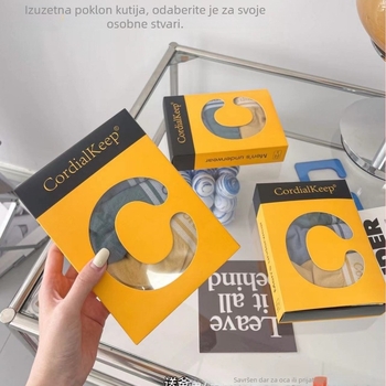 Banana 2.0 muške bešavne bokserice s dizajnom kontrastnih blokova boja, teksturirani uzorak, prozračne, visoko elastične